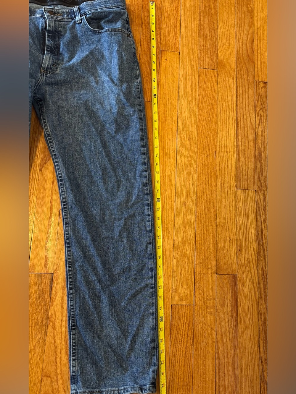 Wrangler Comfort Flex Waistband Regular Fit Jeans 34x32 Medium Wash - Picture 10 of 10